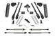 Fabtech 18 Ford F450/f550 4WD Diesel 6in 4Link Sys w/Coils & Dl Shks - Mammoth Racing -
