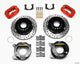 Wilwood Forged Dynalite P/S Park Brake Kit Drilled Red New Big Ford 2.50in offset Staggrd Shock - My Store