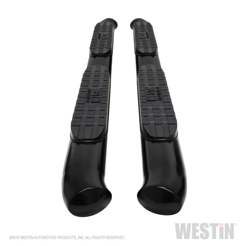 Westin 05-21 Toyota Tacoma Access Cab PRO TRAXX 4 Oval Nerf Step Bars - Blk - Mammoth Racing -
