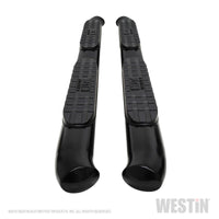Westin 05-21 Toyota Tacoma Access Cab PRO TRAXX 4 Oval Nerf Step Bars - Blk - Mammoth Racing -