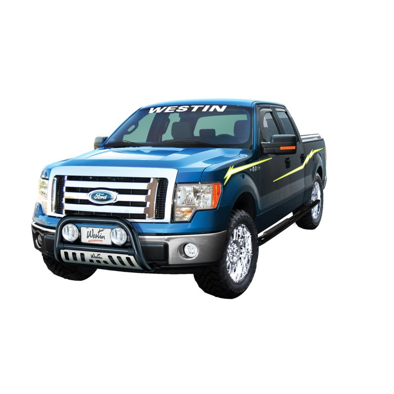Westin 2009-2014 Ford/Lincoln F-150 Ultimate Bull Bar - Black - Mammoth Racing -