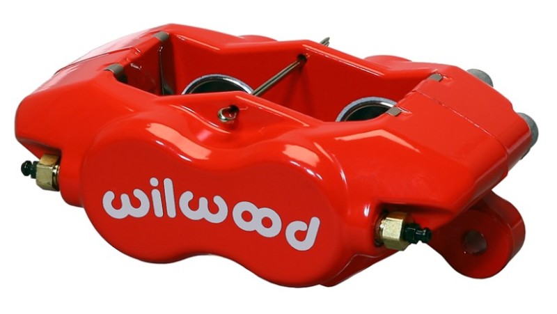 Wilwood Caliper-Forged DynaliteI-Red 1.12in Pistons .81in Disc - Mammoth Racing -