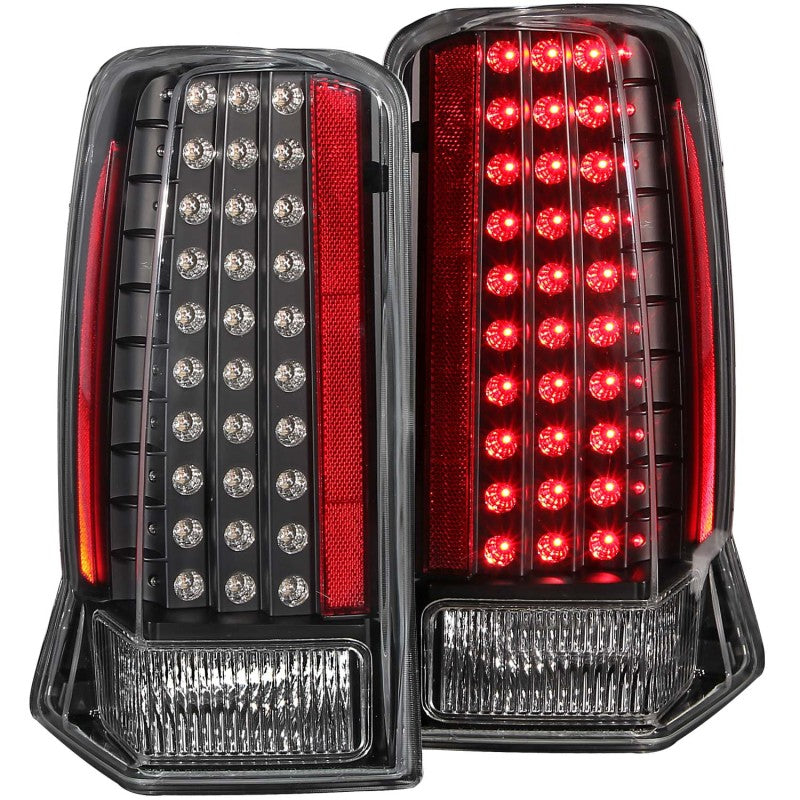 ANZO 2002-2006 Cadillac Escalade LED Taillights Black - Mammoth Racing -