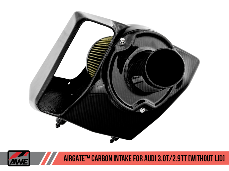 AWE Tuning Audi B9/B9.5 S4/S5/RS5 3.0T Carbon Fiber AirGate Intake w/ Lid - Mammoth Racing -