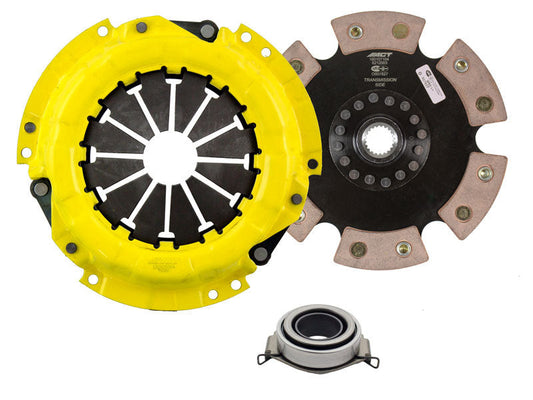 ACT 2000 Toyota Echo HD/Race Rigid 6 Pad Clutch Kit - Mammoth Racing -
