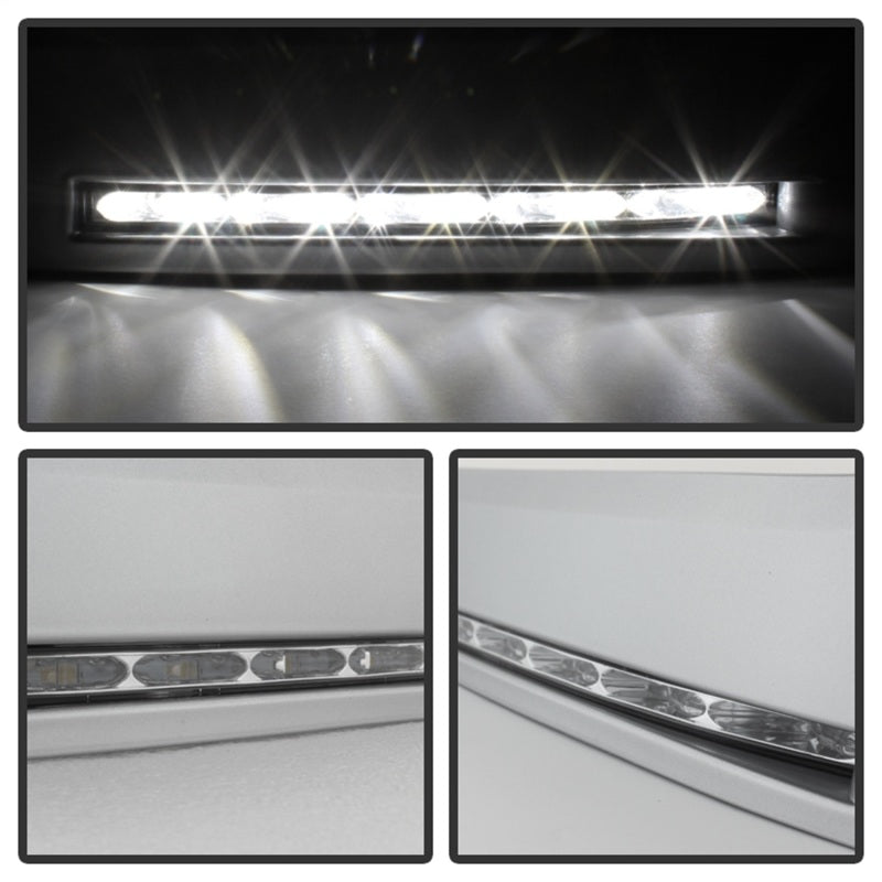 Spyder Toyota Tundra 07-13 Daytime LED Running Lights wo/switch Silver FL-DRL-TTU07-SIL - Mammoth Racing -