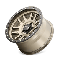 Dirty Life 9309 Canyon Pro 17x9/5x127 BP/-12mm Offset/71.5mm Hub Satin Gold Wheel - Beadlock - Mammoth Racing -