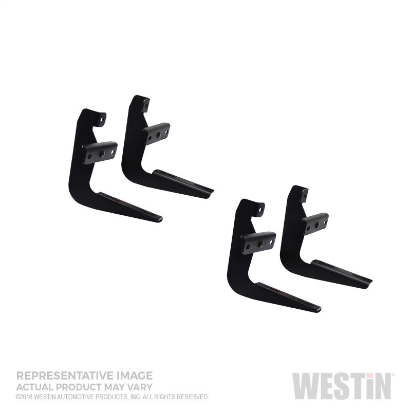 Westin 2011-2018 Dodge/Jeep Durango Running Board Mount Kit - Black - Mammoth Racing -