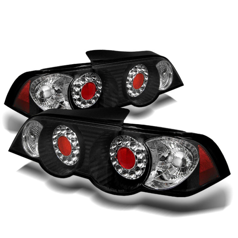 Spyder Acura RSX 02-04 LED Tail Lights Black ALT-YD-ARSX02-LED-BK - Mammoth Racing -