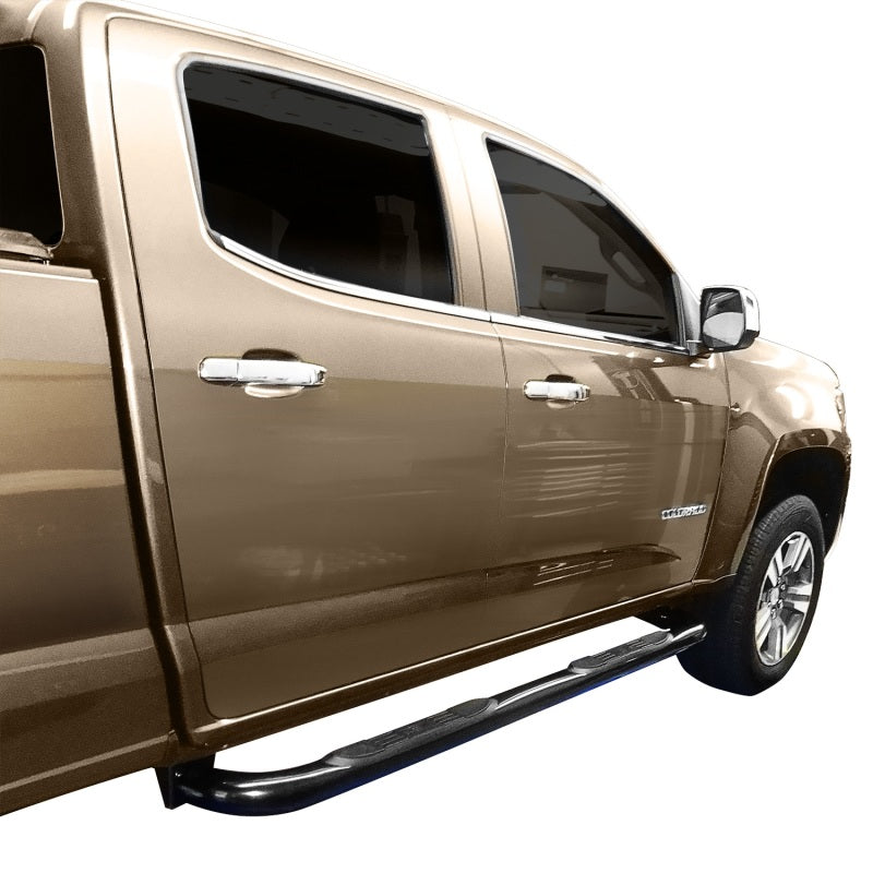 Westin 2015-2018 Chevrolet/GMC Colorado/Canyon Extended Cab E-Series 3 Nerf Step Bars - Black - Mammoth Racing -