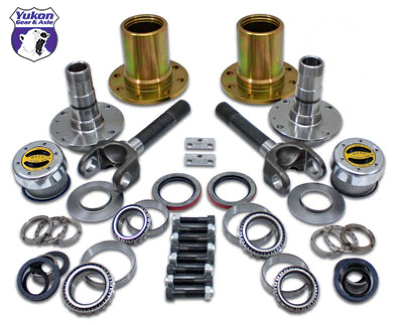 Yukon Gear Spin Free Locking Hub Conv Kit For Dana 30 & Dana 44 TJ / XJ / YJ / 27 Spline / 5 X 4.5in - Mammoth Racing -