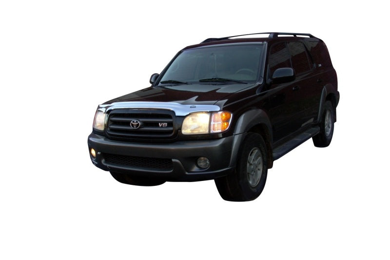 AVS 01-04 Toyota Sequoia (Behind Grille) High Profile Hood Shield - Chrome - Mammoth Racing -