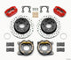Wilwood Dynapro Lug Mount P/S Park Brake Kit Drilled Red Big Ford 2.36in Off Bronco 5 x 5.50 - My Store