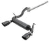 aFe Rebel Series 2.5in 409 SS Cat-Back Exhaust w/ Black Tips 18-19 Jeep Wrangler (JL) V6 3.6L - Mammoth Racing -
