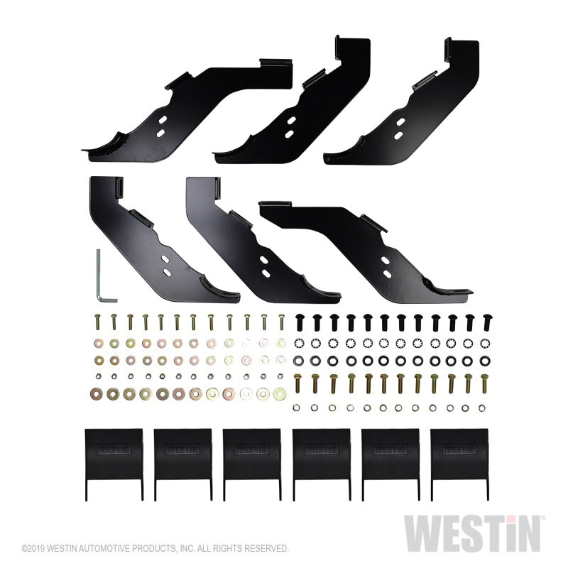 Westin 2019 Ford Ranger Supercrew PRO TRAXX 4 Oval Nerf Step Bars - Black - Mammoth Racing -
