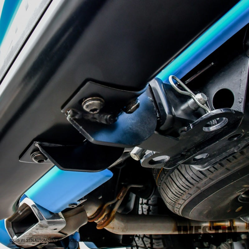 Westin PRO TRAXX 5 Hitch Step 27in Step 2in Receiver - Black - Mammoth Racing -