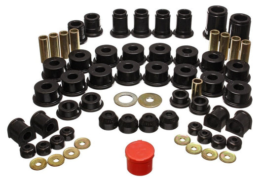 Energy Suspension 90-95 Toyota 4 Runner 2WD/4WD Black Hyper-Flex Master Bushing Set - My Store