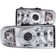 ANZO 1994-2001 Dodge Ram Projector Headlights w/ Halo Chrome - My Store