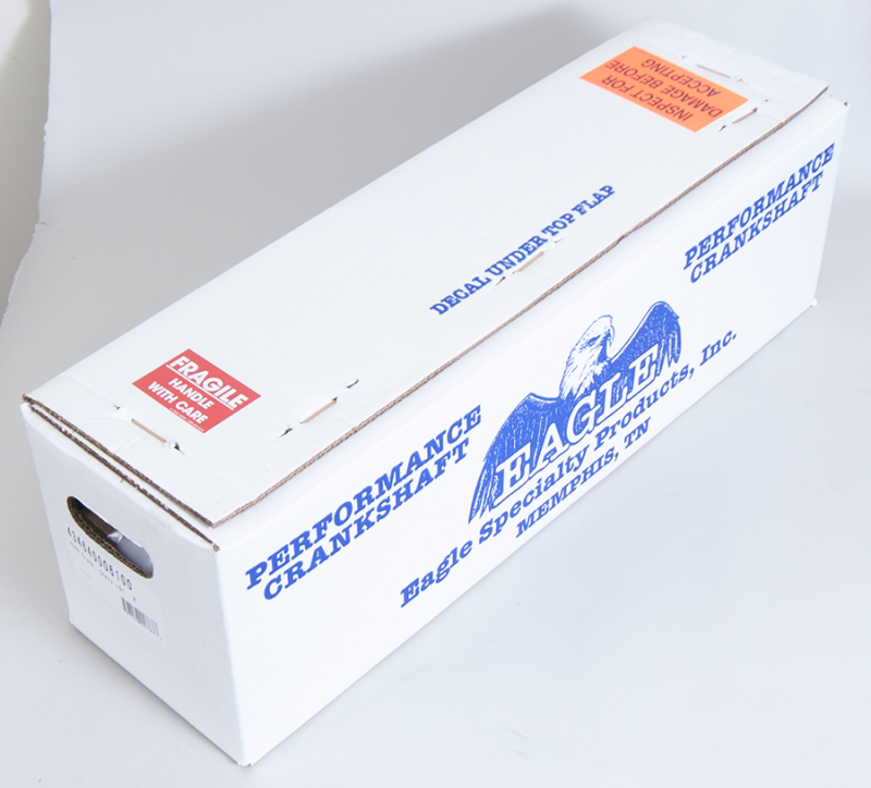 Eagle Chevrolet LS 4340 4.000in Stroke 24 Tooth Reluctor Forged Crankshaft - Mammoth Racing -