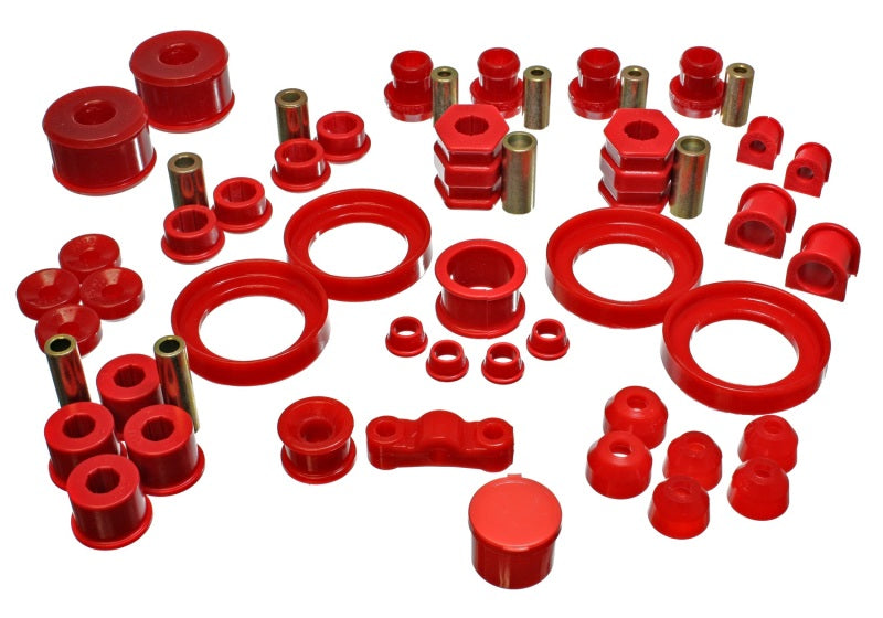 Energy Suspension 99-00 Honda Civic Si Red Hyper-Flex Master Bushing Set - My Store