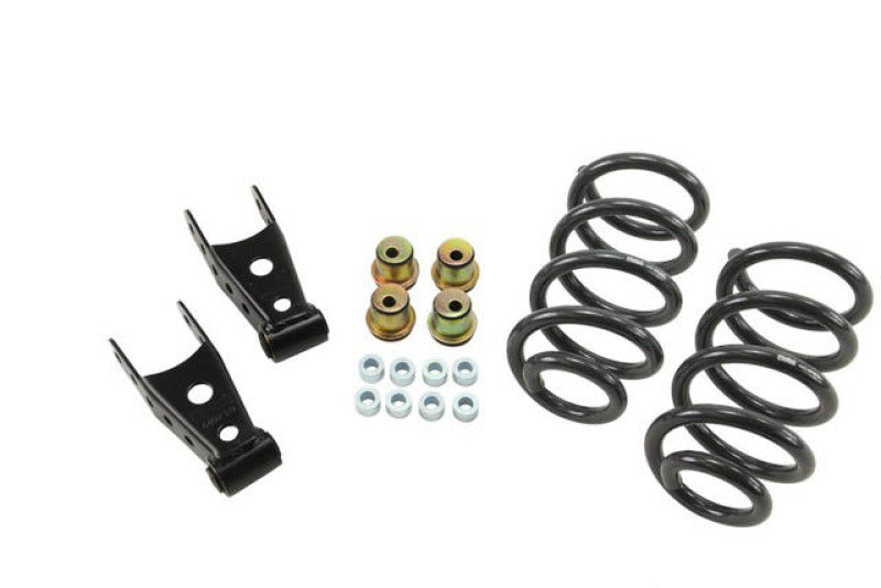 Belltech Lowering KIT 14 Silverado/Sierra Ext/Crw Cab 2WD 1in or 2in Ft/2in or 3in Rr w/o Shocks - Mammoth Racing -