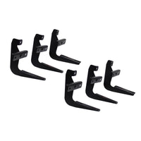 Westin 2015-2018 Ford F-150 SuperCrew Running Board Mount Kit - Black - Mammoth Racing -