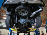 aFe Large Bore-HD 5 IN 409 SS DPF-Back Exhaust System w/Black Tip 20-21 GM Truck V8-6.6L - Mammoth Racing -
