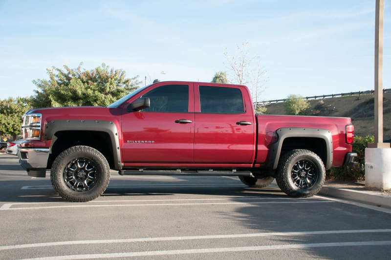 EGR 14+ Chev Silverado 5ft Bed Bolt-On Look Fender Flares - Set - Matte - Mammoth Racing -
