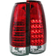 ANZO 1999-2000 Cadillac Escalade LED Taillights Red/Clear - My Store