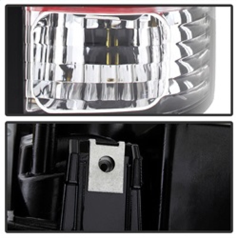 Spyder Chevy C/K Series 1500 88-98/Blazer 92-94 LED Tail Lights Red Clear ALT-YD-CCK88-LED-RC - Mammoth Racing -