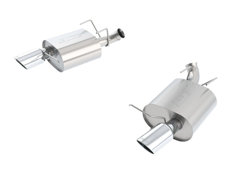 Borla 13-14 Mustang GT/Boss 302 5.0L V8 RWD Single Split Rr Exit Touring Exhaust (rear section only) - My Store