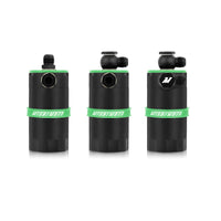 Mishimoto Universal Baffled Oil Catch Can - Green - Mammoth Racing -