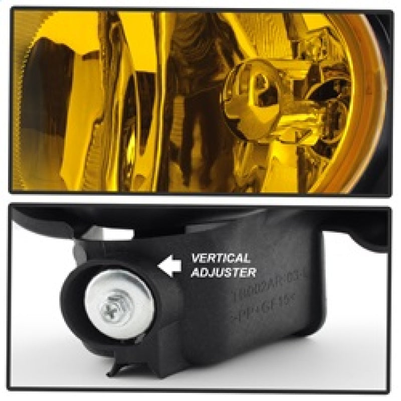 Spyder Acura TL 07-08 OEM Fog Lights wo/Switch Yellow FL-ATL08-Y - Mammoth Racing -