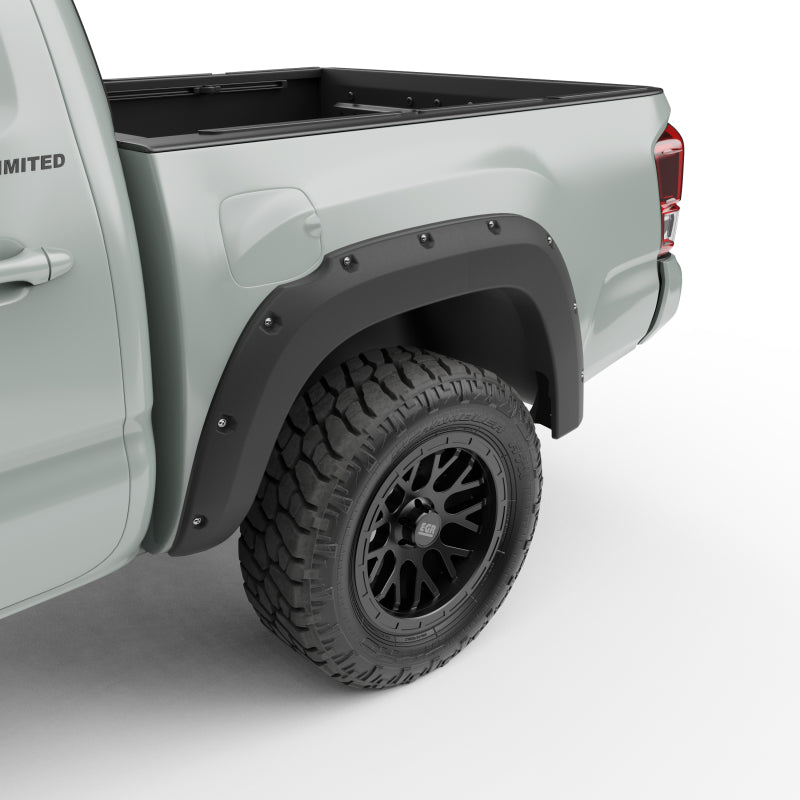 EGR 16+ Toyota Tacoma w/Mudflap Bolt-On Look Fender Flares - Set - Mammoth Racing -