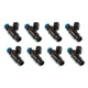 Injector Dynamics Id1050x Injectors 14mm (Black) Adaptor Bottom (Set of 8) - Mammoth Racing -