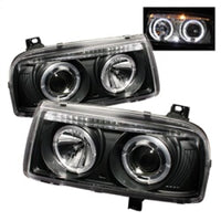 Spyder Volkswagen Jetta III 93-98 Projector Headlights LED Halo Blk High H1 Low H1 PRO-YD-VJ93-HL-BK - Mammoth Racing -