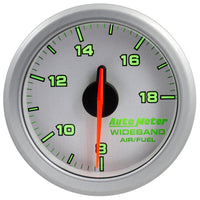 Autometer Airdrive 2-1/6in Wideband Air / Fuel Gauge 10:1-17:1 ARF Range - Silver - My Store