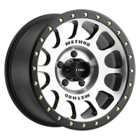 Method Mr305 NV 17x8.5 0mm Offset 5x150 116.5mm CB Machined/Black Street Loc Wheel - Mammoth Racing -