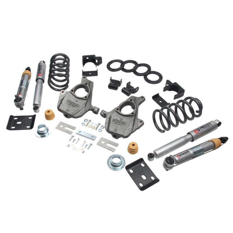 Belltech Lowering KIT 16.5-17 Chevy Silverado All Cab 2W 3-4f/ 7R - Mammoth Racing -