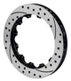 Wilwood Rotor-SV-SRP 72 Iron-LH-Drill-BLK 14.25 x 1.25 - 12 on 8.75in - My Store