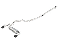 Borla 16-18 Ford Focus RS 2.3L MT AWD ATAK Catback Exhaust w/ Black Chrome Tip - My Store