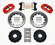 Wilwood Narrow Superlite 6R Front Hat Kit 13.06in Drilled Red 98-02 Camaro/Firebird - My Store