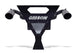 Gibson 16-17 Yamaha Yxz1000r Base 2.25in Dual Exhaust - Black Ceramic - Mammoth Racing -