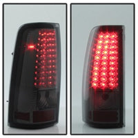 Xtune Chevy Silverado 1500/2500/3500 99-02 99-03 LED Tail Lights Smoke ALT-ON-CS99-LED-SM - Mammoth Racing -