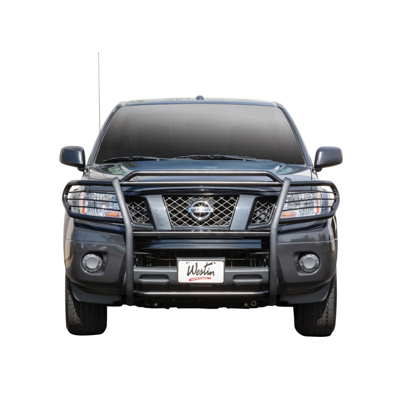 Westin 2012-2018 Nissan Frontier Sportsman Grille Guard - Black - Mammoth Racing -