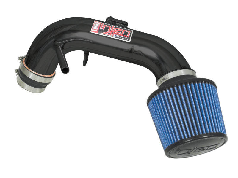 Injen 07-09 Toyota Camry 2.4L 4Cyl Black Tuned Air Intake w/ Air Fusion/Air Horns/Web Nano Filter - Mammoth Racing -