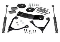 Superlift 07-16 Chevy Silv 1500 4WD 3.5in Lift Kit w/ Cast Steel Control Arms & Rear Shocks - Mammoth Racing -