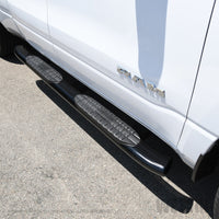 Westin 2019 Ram 1500 Quad Cab (Excl Classic) PRO TRAXX 5 Oval Nerf Step Bars - Black - Mammoth Racing -