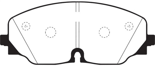 EBC 2017+ Volkswagen Atlas 2.0L Turbo Yellowstuff Front Brake Pads