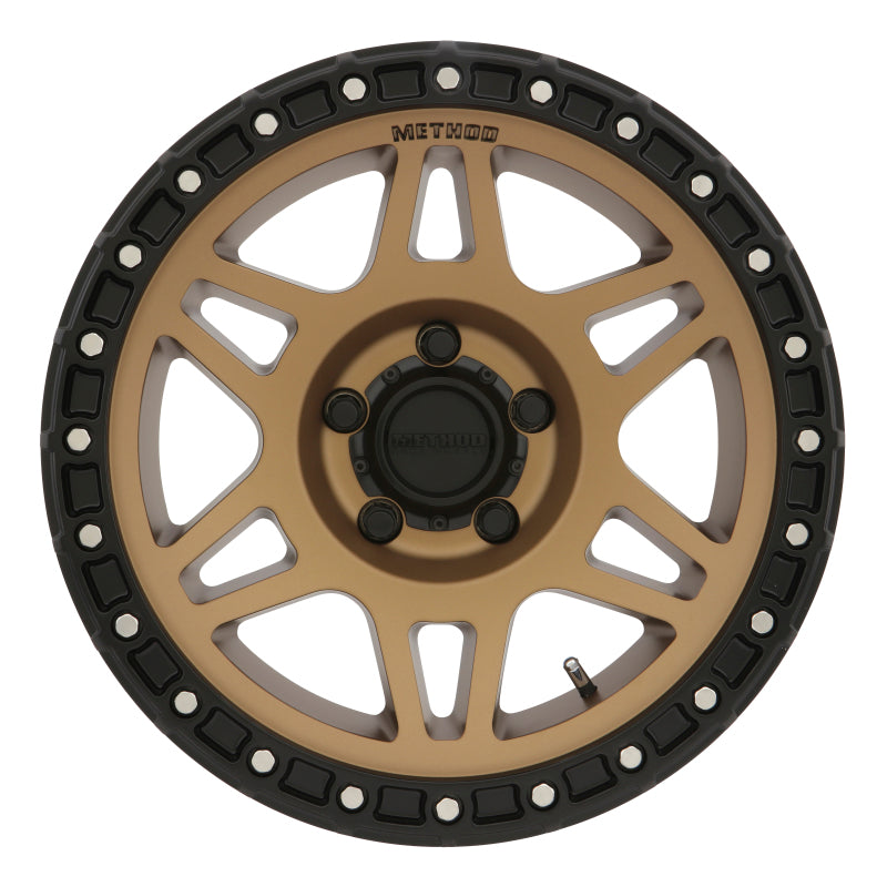 Method Mr312 18x9 +18mm Offset 5x150 110.5mm CB Method Bronze/Black Street Loc Wheel - Mammoth Racing -